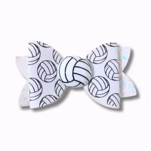 Netball Hairclip Bow
