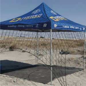 Gazebo Storm Net Black (5 X 5M)