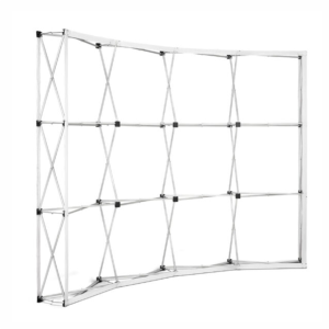 Banner Wall Curve Frame Only (3 X 2,25M)